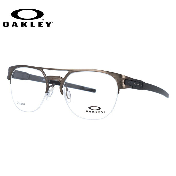 オークリー 眼鏡 フレーム OAKLEY メガネ LATCH KEY TI ラッチキーTI OX5134-0252 52 レギュラーフィット（調整可能ノーズパッド） サーモント型/ブロー型 メンズ レディース 度付き 度なし 伊達 ダテ めがね 老眼鏡 サングラス