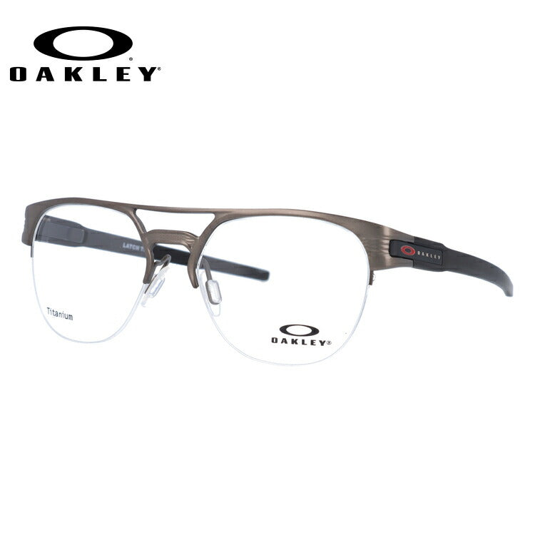 オークリー 眼鏡 フレーム OAKLEY メガネ LATCH KEY TI ラッチキーTI OX5134-0452 52 レギュラーフィット（調整可能ノーズパッド） サーモント型/ブロー型 メンズ レディース 度付き 度なし 伊達 ダテ めがね 老眼鏡 サングラス