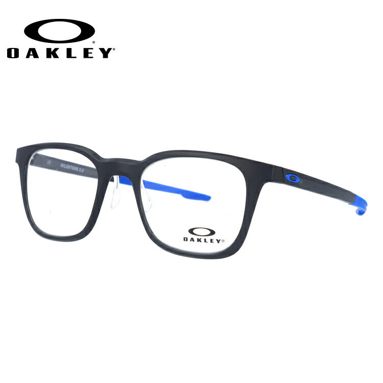 オークリー 眼鏡 フレーム OAKLEY メガネ MILESTONE 3.0 マイルストーン3.0 OX8093-0749 49 レギュラーフィット ウェリントン型 スポーツ メンズ レディース 度付き 度なし 伊達 ダテ めがね 老眼鏡 サングラス ラッピング無料