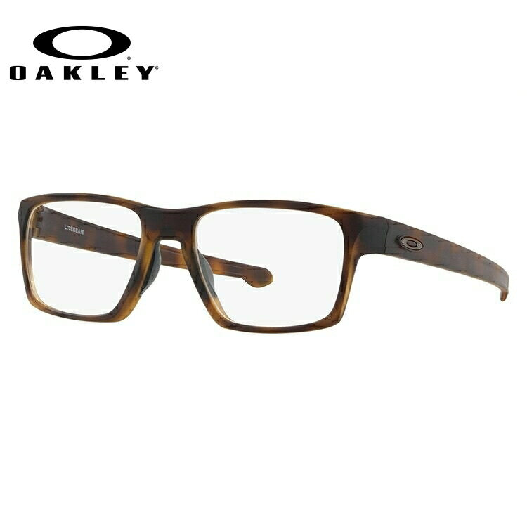 オークリー 眼鏡 フレーム OAKLEY メガネ LIGHTBEAM ライトビーム OX8140-0455 55 TrueBridge（4種ノーズパッド付） スクエア型 スポーツ メンズ レディース 度付き 度なし 伊達 ダテ めがね 老眼鏡 サングラス ラッピング無料