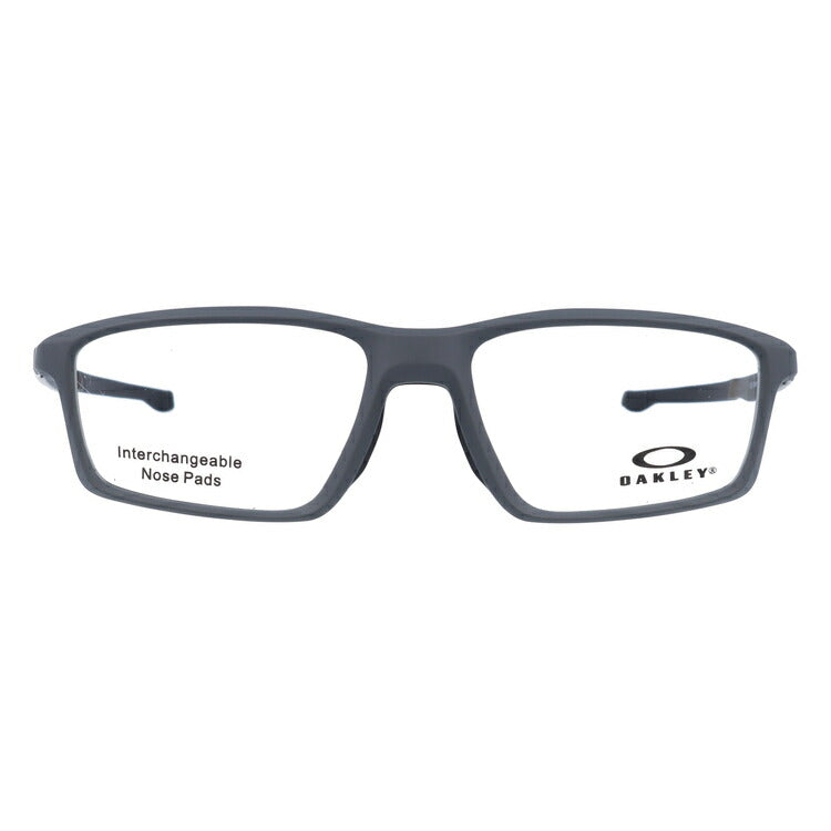 オークリー 眼鏡 フレーム OAKLEY メガネ CHAMBER チェンバー OX8138-0253 53 TrueBridge（4種ノーズパッド付） スクエア型 スポーツ メンズ レディース 度付き 度なし 伊達 ダテ めがね 老眼鏡 サングラス ラッピング無料