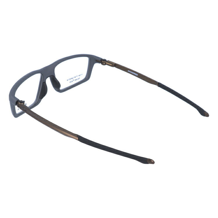オークリー 眼鏡 フレーム OAKLEY メガネ CHAMBER チェンバー OX8138-0253 53 TrueBridge（4種ノーズパッド付） スクエア型 スポーツ メンズ レディース 度付き 度なし 伊達 ダテ めがね 老眼鏡 サングラス ラッピング無料