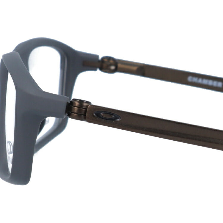 オークリー 眼鏡 フレーム OAKLEY メガネ CHAMBER チェンバー OX8138-0253 53 TrueBridge（4種ノーズパッド付） スクエア型 スポーツ メンズ レディース 度付き 度なし 伊達 ダテ めがね 老眼鏡 サングラス ラッピング無料