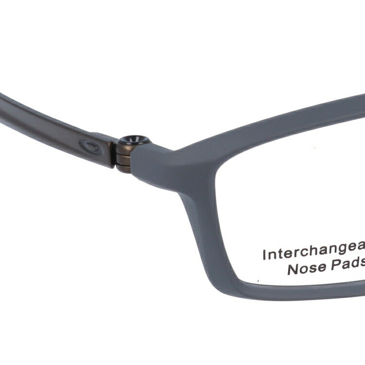 オークリー 眼鏡 フレーム OAKLEY メガネ CHAMBER チェンバー OX8138-0253 53 TrueBridge（4種ノーズパッド付） スクエア型 スポーツ メンズ レディース 度付き 度なし 伊達 ダテ めがね 老眼鏡 サングラス ラッピング無料
