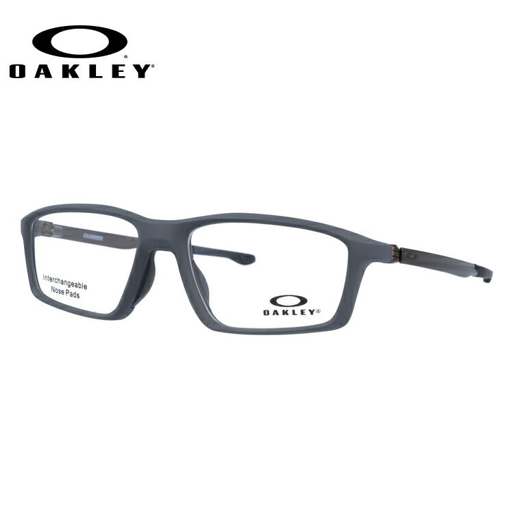 オークリー 眼鏡 フレーム OAKLEY メガネ CHAMBER チェンバー OX8138-0253 53 TrueBridge（4種ノーズパッド付） スクエア型 スポーツ メンズ レディース 度付き 度なし 伊達 ダテ めがね 老眼鏡 サングラス ラッピング無料