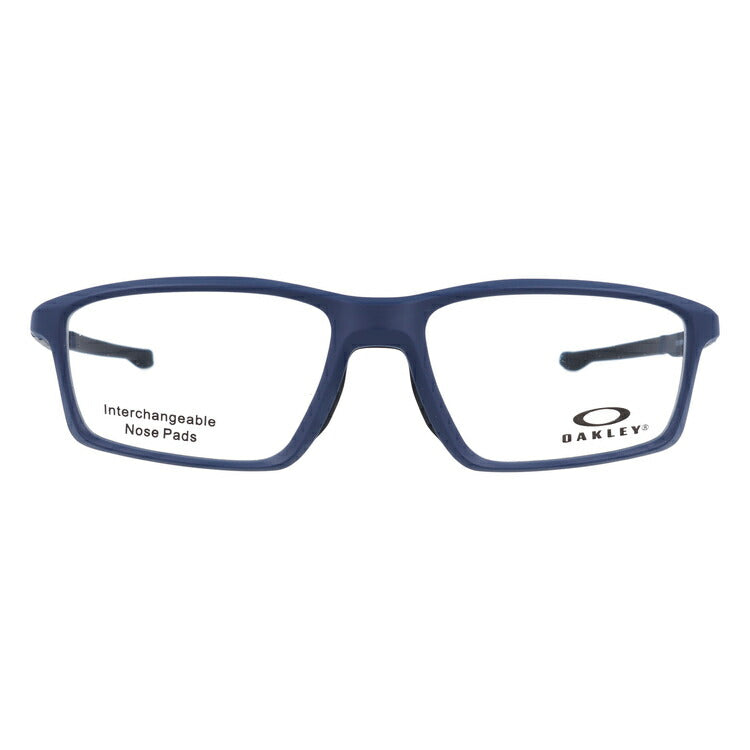 オークリー 眼鏡 フレーム OAKLEY メガネ CHAMBER チェンバー OX8138-0553 53 TrueBridge（4種ノーズパッド付） スクエア型 スポーツ メンズ レディース 度付き 度なし 伊達 ダテ めがね 老眼鏡 サングラス ラッピング無料