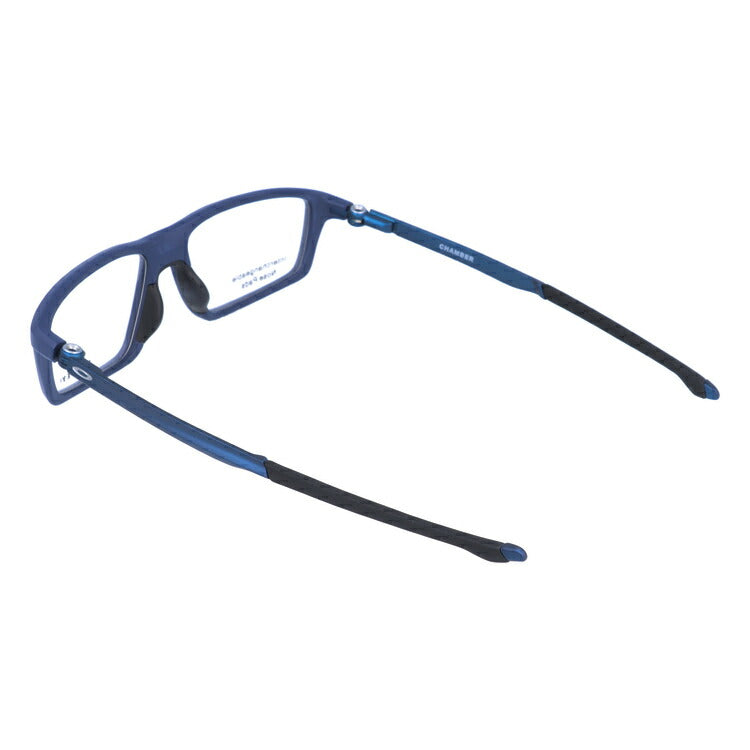 オークリー 眼鏡 フレーム OAKLEY メガネ CHAMBER チェンバー OX8138-0553 53 TrueBridge（4種ノーズパッド付） スクエア型 スポーツ メンズ レディース 度付き 度なし 伊達 ダテ めがね 老眼鏡 サングラス ラッピング無料