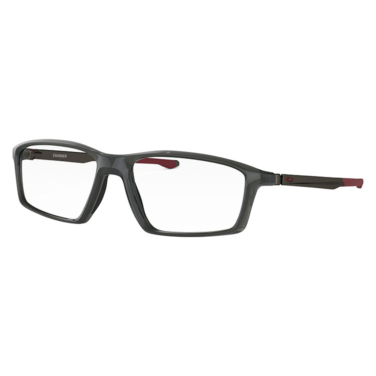 オークリー 眼鏡 フレーム OAKLEY メガネ CHAMBER チェンバー OX8138-0355 55 TrueBridge（4種ノーズパッド付） スクエア型 スポーツ メンズ レディース 度付き 度なし 伊達 ダテ めがね 老眼鏡 サングラス ラッピング無料