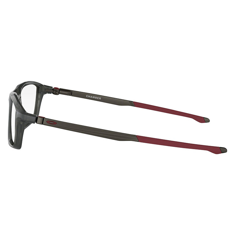 オークリー 眼鏡 フレーム OAKLEY メガネ CHAMBER チェンバー OX8138-0355 55 TrueBridge（4種ノーズパッド付） スクエア型 スポーツ メンズ レディース 度付き 度なし 伊達 ダテ めがね 老眼鏡 サングラス ラッピング無料