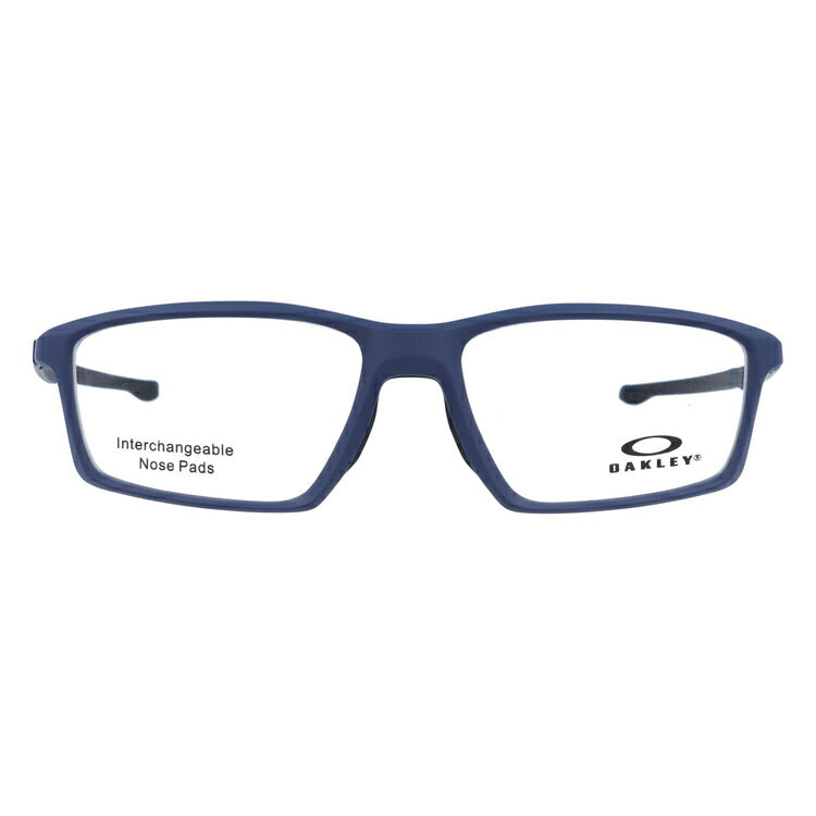 オークリー 眼鏡 フレーム OAKLEY メガネ CHAMBER チェンバー OX8138-0555 55 TrueBridge（4種ノーズパッド付） スクエア型 スポーツ メンズ レディース 度付き 度なし 伊達 ダテ めがね 老眼鏡 サングラス ラッピング無料