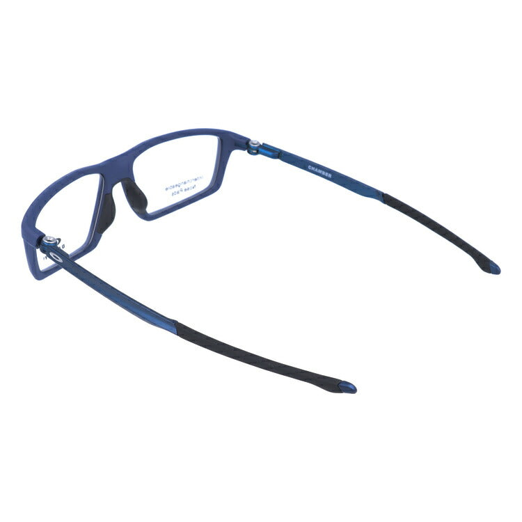 オークリー 眼鏡 フレーム OAKLEY メガネ CHAMBER チェンバー OX8138-0555 55 TrueBridge（4種ノーズパッド付） スクエア型 スポーツ メンズ レディース 度付き 度なし 伊達 ダテ めがね 老眼鏡 サングラス ラッピング無料