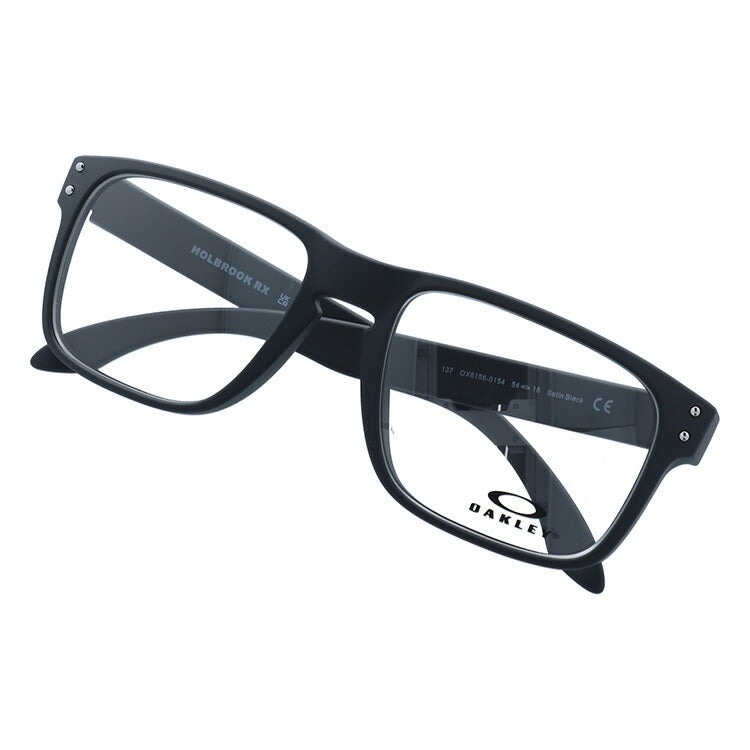 オークリー 眼鏡 フレーム OAKLEY メガネ HOLBROOK ホルブルック OX8156-0154 54 レギュラーフィット スクエア型 スポーツ メンズ レディース 度付き 度なし 伊達 ダテ めがね 老眼鏡 サングラス ラッピング無料