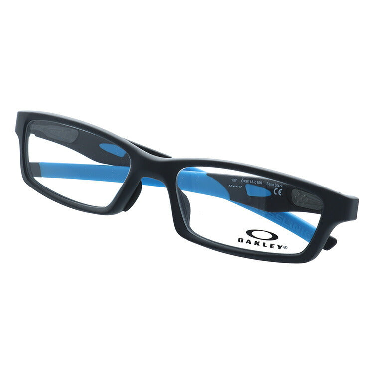 オークリー 眼鏡 フレーム OAKLEY メガネ CROSSLINK クロスリンク OX8118-0156 56 アジアンフィット スクエア型 スポーツ メンズ レディース 度付き 度なし 伊達 ダテ めがね 老眼鏡 サングラス ラッピング無料
