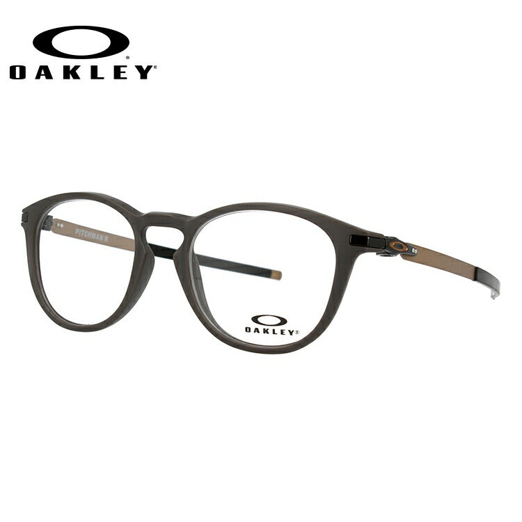 オークリー 眼鏡 フレーム OAKLEY メガネ PITCHMAN R ピッチマンR OX8105-0950 50 レギュラーフィット ウェリントン型 スポーツ メンズ レディース 度付き 度なし 伊達 ダテ めがね 老眼鏡 サングラス ラッピング無料