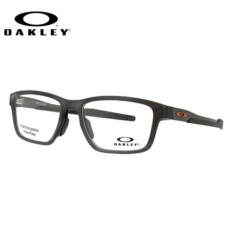 オークリー 眼鏡 フレーム OAKLEY メガネ METALINK メタリンク OX8153-0253 53 レギュラーフィット スクエア型 スポーツ メンズ レディース 度付き 度なし 伊達 ダテ めがね 老眼鏡 サングラス ラッピング無料