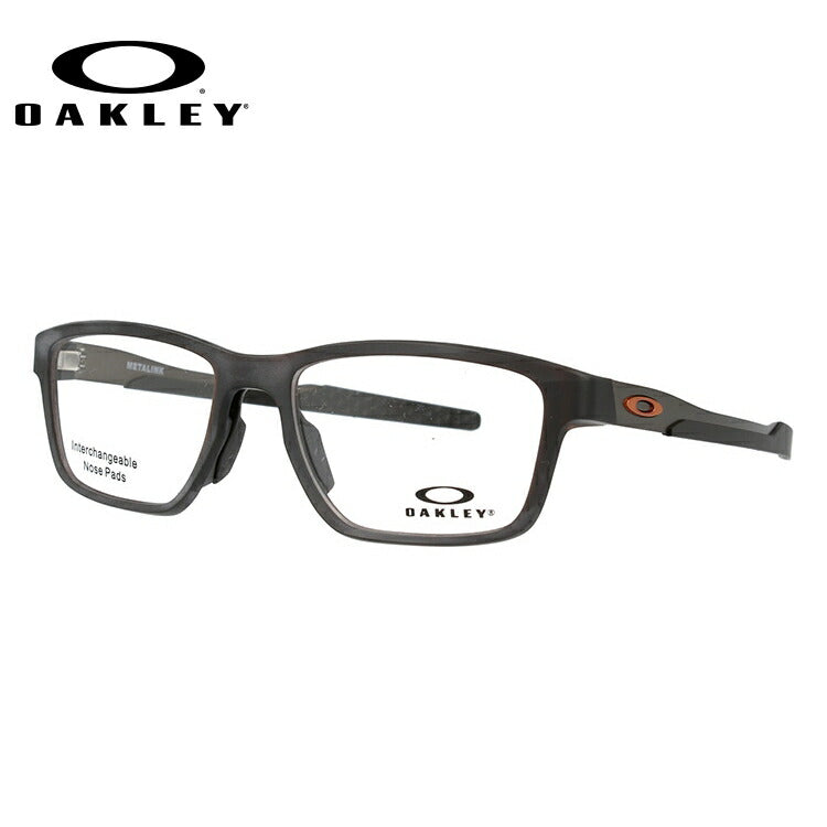 【訳あり・店頭展示品/外箱なし】オークリー 眼鏡 フレーム OAKLEY メガネ METALINK メタリンク OX8153-0253 53 レギュラーフィット スクエア型 スポーツ メンズ レディース 度付き 度なし 伊達 ダテ めがね 老眼鏡 サングラス ラッピング無料