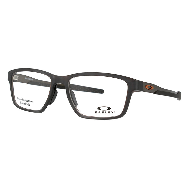 オークリー 眼鏡 フレーム OAKLEY メガネ METALINK メタリンク OX8153-0255 55 レギュラーフィット スクエア型 スポーツ メンズ レディース 度付き 度なし 伊達 ダテ めがね 老眼鏡 サングラス ラッピング無料