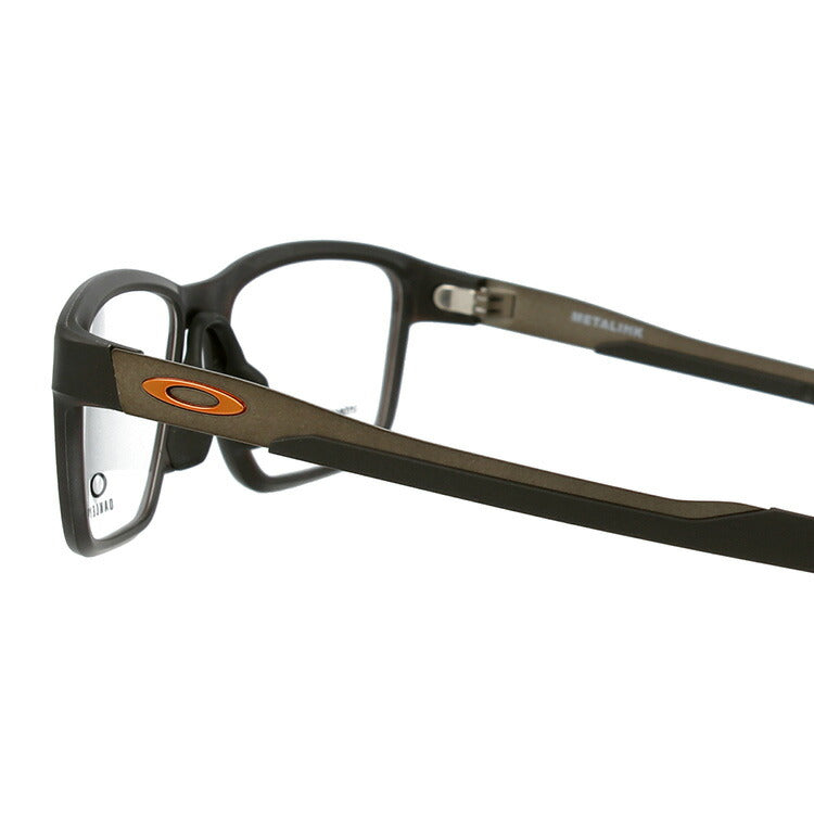 オークリー 眼鏡 フレーム OAKLEY メガネ METALINK メタリンク OX8153-0255 55 レギュラーフィット スクエア型 スポーツ メンズ レディース 度付き 度なし 伊達 ダテ めがね 老眼鏡 サングラス ラッピング無料