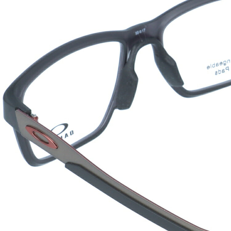 オークリー 眼鏡 フレーム OAKLEY メガネ METALINK メタリンク OX8153-0555 55 レギュラーフィット スクエア型 スポーツ メンズ レディース 度付き 度なし 伊達 ダテ めがね 老眼鏡 サングラス ラッピング無料