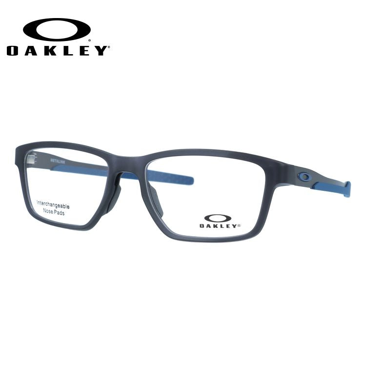 オークリー 眼鏡 フレーム OAKLEY メガネ METALINK メタリンク OX8153-0755 55 レギュラーフィット スクエア型 スポーツ メンズ レディース 度付き 度なし 伊達 ダテ めがね 老眼鏡 サングラス ラッピング無料