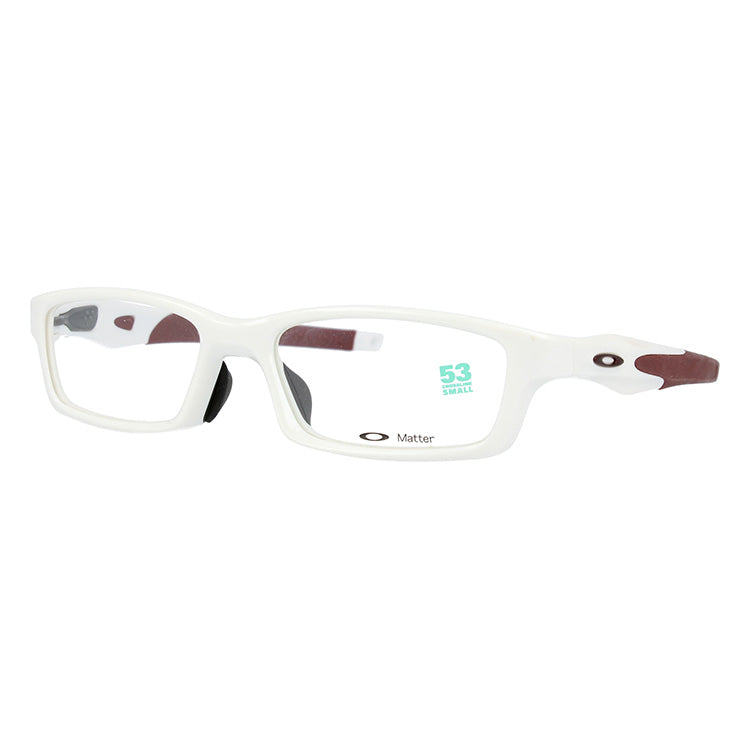オークリー 眼鏡 フレーム OAKLEY メガネ CROSSLINK SMALL クロスリンクスモール OX8029-0453 53 アジアンフィット スクエア型 スポーツ メンズ レディース 度付き 度なし 伊達 ダテ めがね 老眼鏡 サングラス ラッピング無料