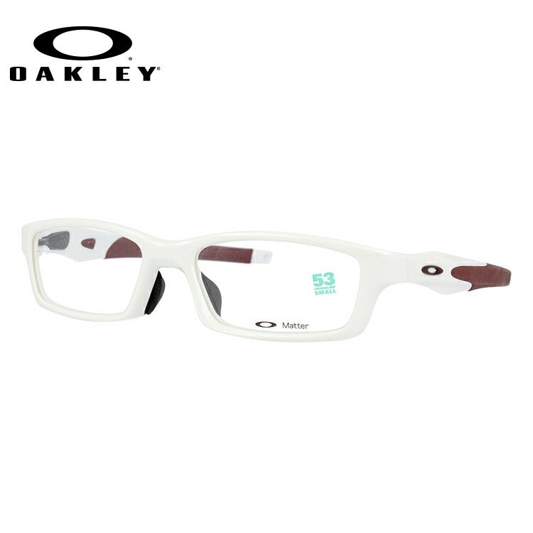 オークリー 眼鏡 フレーム OAKLEY メガネ CROSSLINK SMALL クロスリンクスモール OX8029-0453 53 アジアンフィット スクエア型 スポーツ メンズ レディース 度付き 度なし 伊達 ダテ めがね 老眼鏡 サングラス ラッピング無料