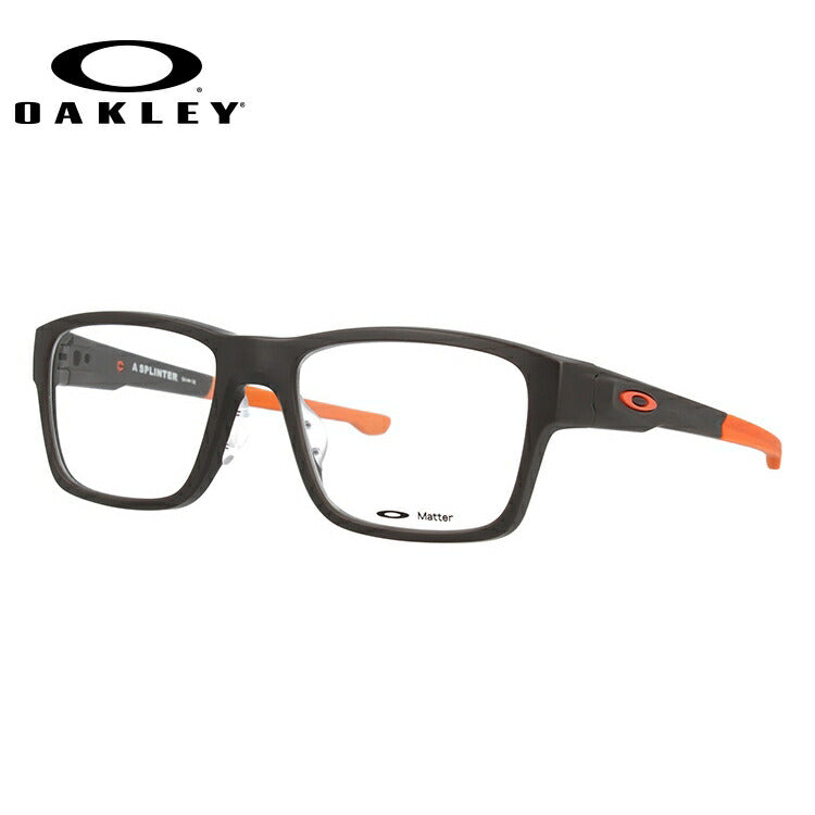 オークリー 眼鏡 フレーム OAKLEY メガネ SPLINTER スプリンター OX8095-0554 54 アジアンフィット スクエア型 スポーツ メンズ レディース 度付き 度なし 伊達 ダテ めがね 老眼鏡 サングラス ラッピング無料