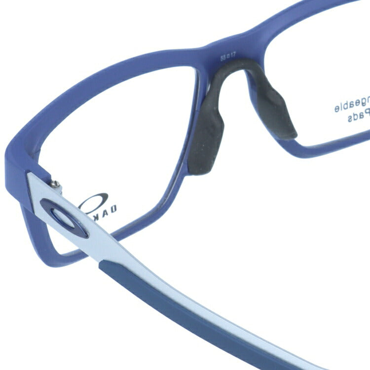 オークリー 眼鏡 フレーム OAKLEY メガネ METALINK メタリンク OX8153-0455 55 レギュラーフィット スクエア型 スポーツ メンズ レディース 度付き 度なし 伊達 ダテ めがね 老眼鏡 サングラス ラッピング無料