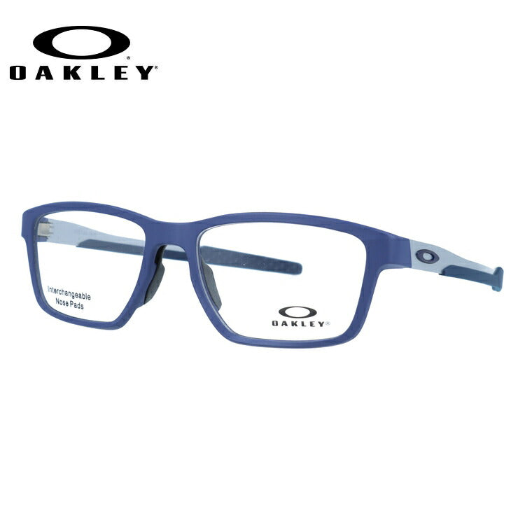 オークリー 眼鏡 フレーム OAKLEY メガネ METALINK メタリンク OX8153-0455 55 レギュラーフィット スクエア型 スポーツ メンズ レディース 度付き 度なし 伊達 ダテ めがね 老眼鏡 サングラス ラッピング無料