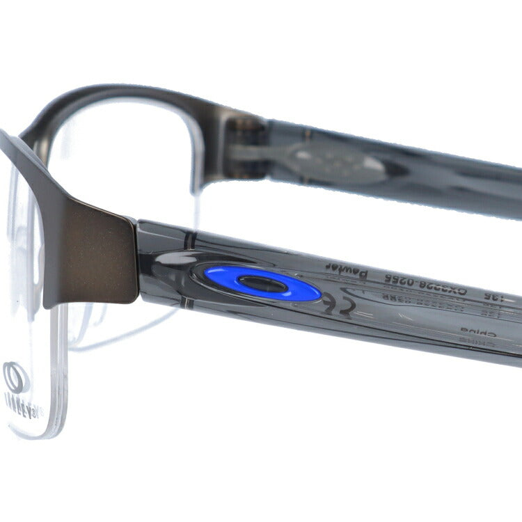 オークリー メガネフレーム クロスリンク 0.5 伊達メガネ OAKLEY Crosslink 0.5 OX3226-0255 55 レギュラーフィット（調整可能ノーズパッド） スクエア型 メンズ レディース 度付き 度なし 伊達 ダテ めがね 老眼鏡 サングラス ラッピング無料