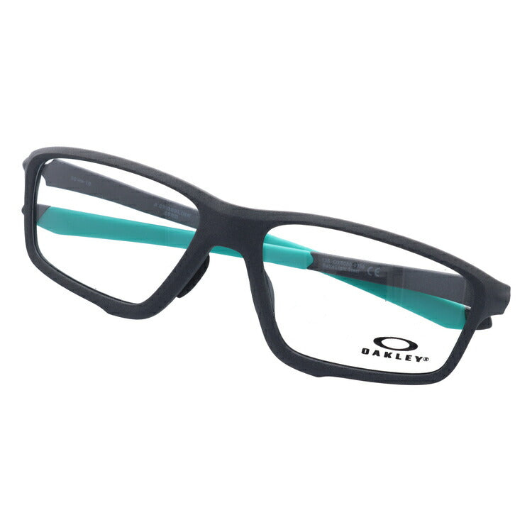 オークリー メガネフレーム クロスリンク ゼロ 伊達メガネ アジアンフィット OAKLEY CROSSLINK ZERO OX8080-0958 58サイズ スクエア ユニセックス メンズ レディース ラッピング無料