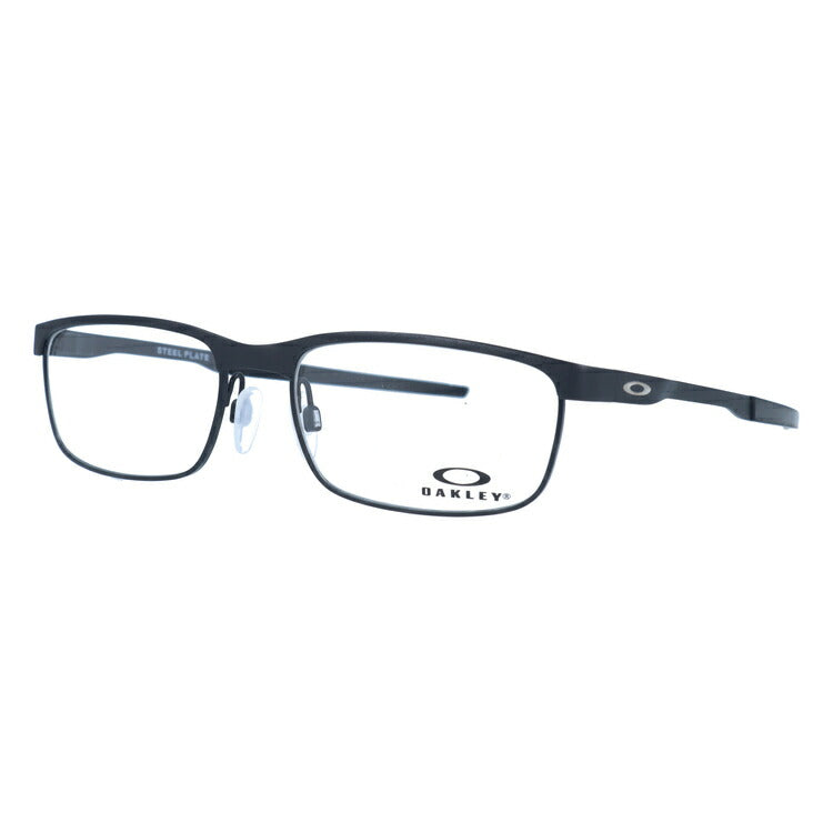 オークリー メガネフレーム スチールプレート 伊達メガネ OAKLEY STEEL PLATE OX3222-0156 56サイズ スクエア ユニセックス メンズ レディース レギュラーフィット（調整可能ノーズパッド）