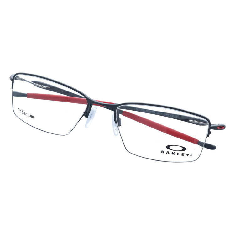 【訳あり・店頭展示品/外箱なし】オークリー メガネフレーム リザード 伊達メガネ OAKLEY LIZARD OX5113-0854 54サイズ スクエア ユニセックス メンズ レディース レギュラーフィット（調整可能ノーズパッド）