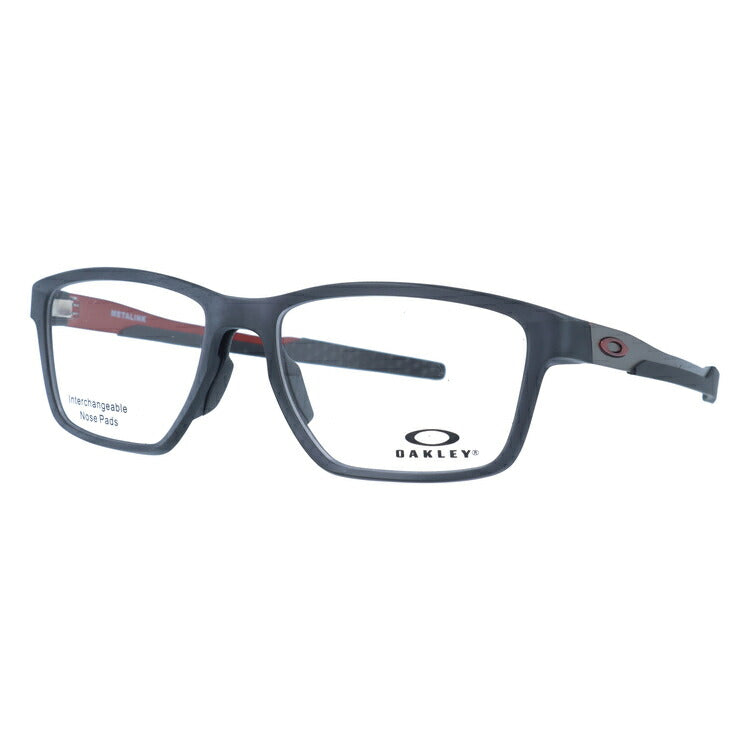 オークリー メガネフレーム メタリンク 伊達メガネ レギュラーフィット OAKLEY METALINK OX8153-0557 57サイズ スクエア ユニセックス メンズ レディース