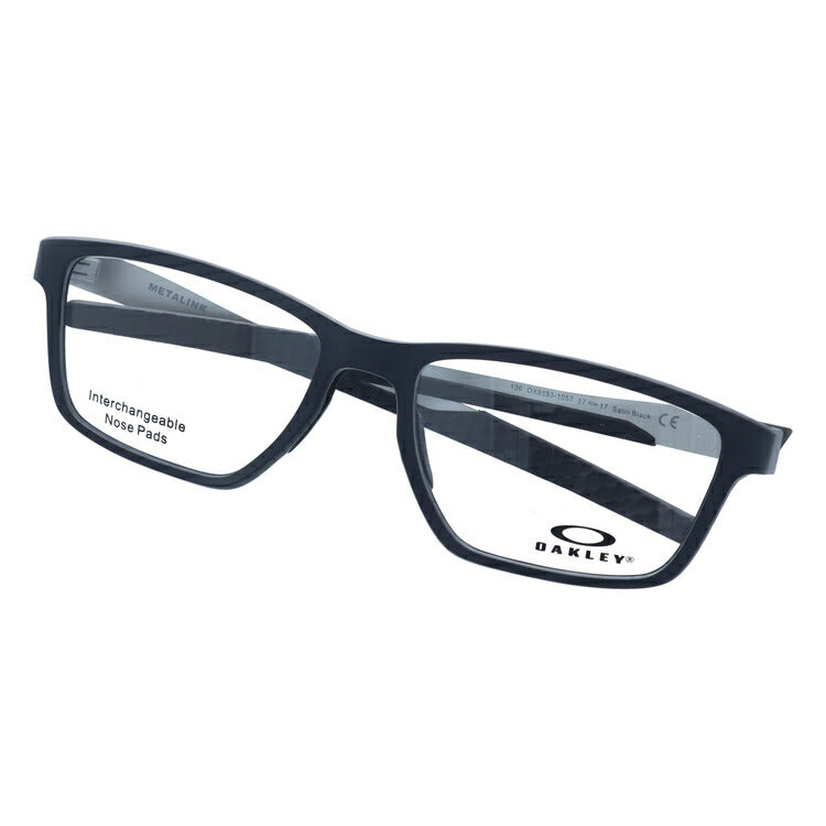 オークリー メガネフレーム メタリンク 伊達メガネ レギュラーフィット OAKLEY METALINK OX8153-1057 57サイズ スクエア ユニセックス メンズ レディース