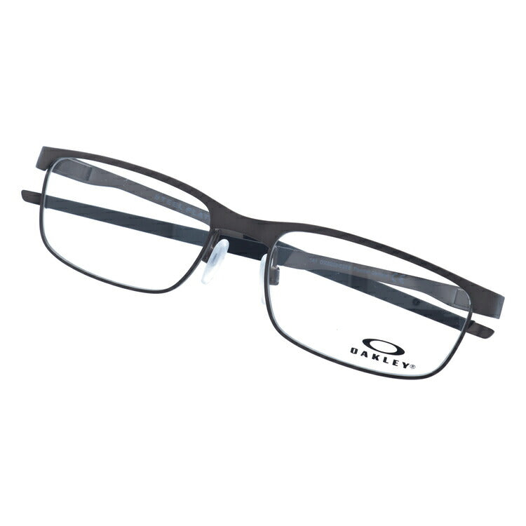 オークリー メガネフレーム スチールプレート 伊達メガネ OAKLEY STEEL PLATE OX3222-0256 56サイズ スクエア ユニセックス メンズ レディース