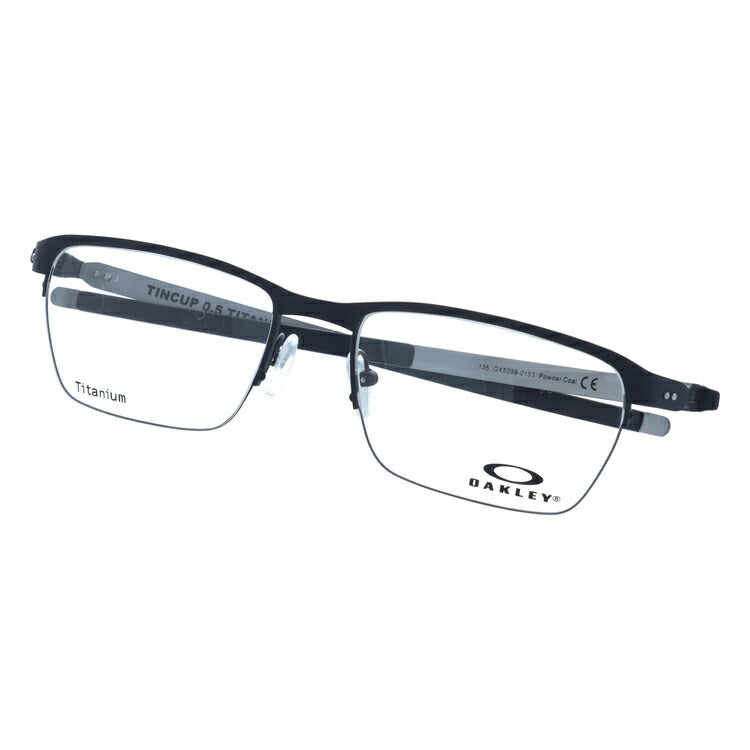 オークリー メガネフレーム ティンカップ 0.5 チタニウム 伊達メガネ OAKLEY TINCUP 0.5 TI OX5099-0153 53サイズ スクエア ユニセックス メンズ レディース