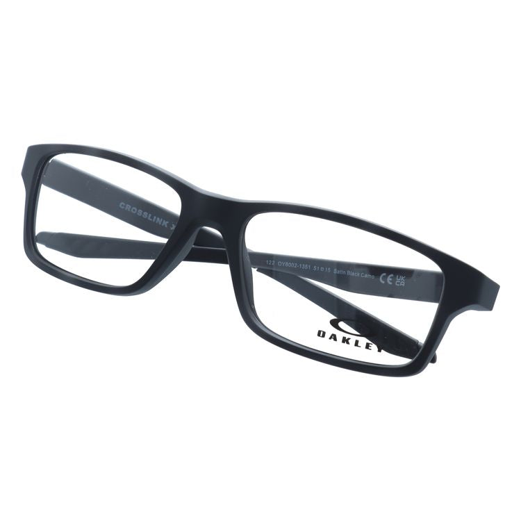 キッズ ジュニア用 オークリー メガネフレーム クロスリンクXS 伊達メガネ ユースフィット OAKLEY CROSSLINK XS OY8002-1351 51サイズ スクエア キッズ ジュニア 子供
