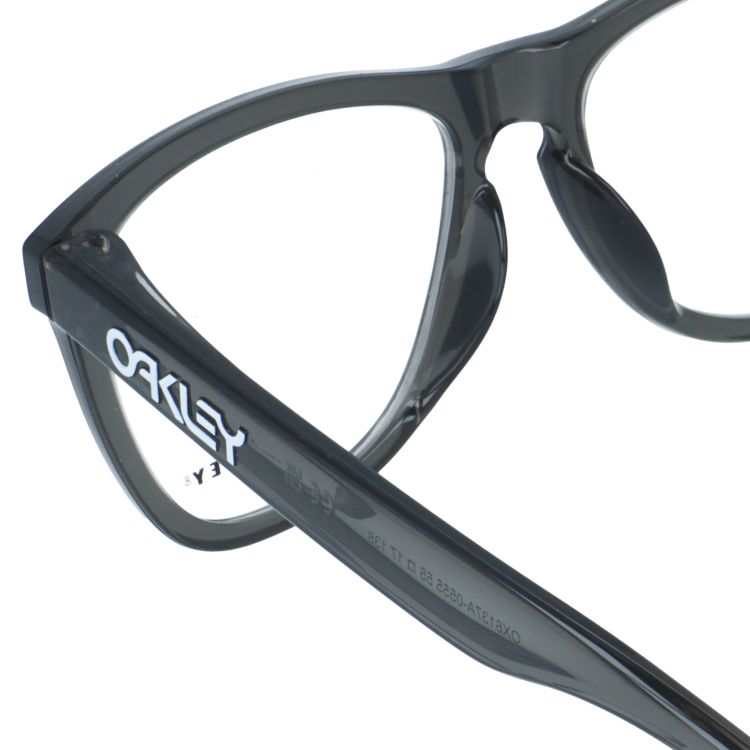 オークリー メガネフレーム フロッグスキン 伊達メガネ アジアンフィット OAKLEY FROGSKINS OX8137A-0555 55サイズ ウェリントン型 ローブリッジフィット ユニセックス メンズ レディース【海外正規品】