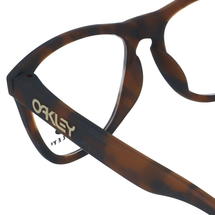 【訳あり】オークリー メガネフレーム フロッグスキン 伊達メガネ アジアンフィット OAKLEY FROGSKINS OX8137A-0655 55サイズ ウェリントン型 ローブリッジフィット ユニセックス メンズ レディース【海外正規品】