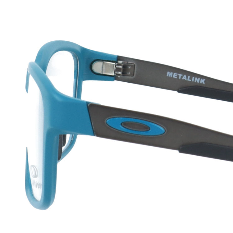 【選べる15色 ライトカラーレンズ】オークリー メガネフレーム メタリンク 伊達メガネ アジアンフィット OAKLEY METALINK OX8153-1253 53サイズ スクエア型 ユニセックス メンズ レディース【海外正規品】