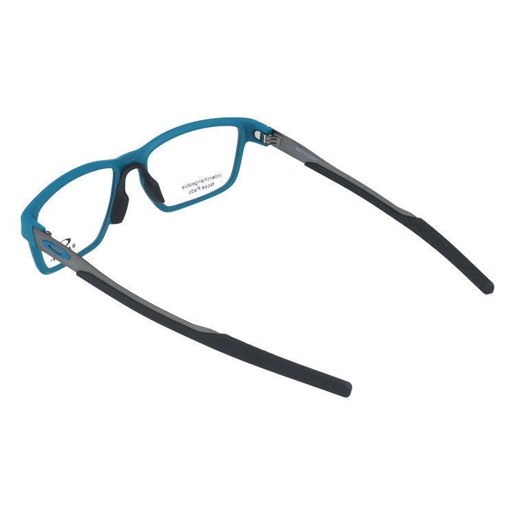 【選べる15色 ライトカラーレンズ】オークリー メガネフレーム メタリンク 伊達メガネ アジアンフィット OAKLEY METALINK OX8153-1255 55サイズ スクエア型 ユニセックス メンズ レディース【海外正規品】