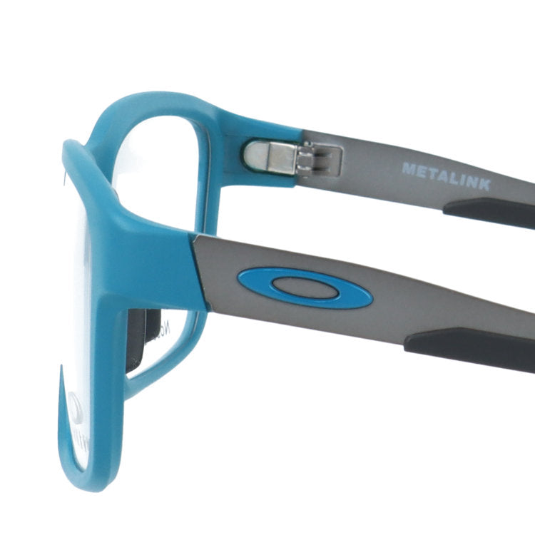 【選べる15色 ライトカラーレンズ】オークリー メガネフレーム メタリンク 伊達メガネ アジアンフィット OAKLEY METALINK OX8153-1255 55サイズ スクエア型 ユニセックス メンズ レディース【海外正規品】