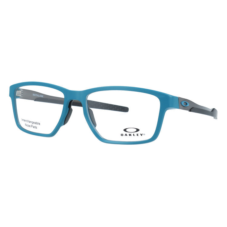オークリー メガネフレーム メタリンク 伊達メガネ アジアンフィット OAKLEY METALINK OX8153-1257 57サイズ スクエア型 ユニセックス メンズ レディース