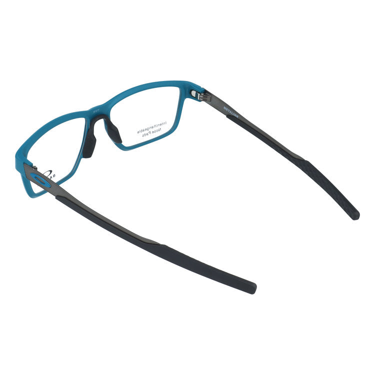 オークリー メガネフレーム メタリンク 伊達メガネ アジアンフィット OAKLEY METALINK OX8153-1257 57サイズ スクエア型 ユニセックス メンズ レディース