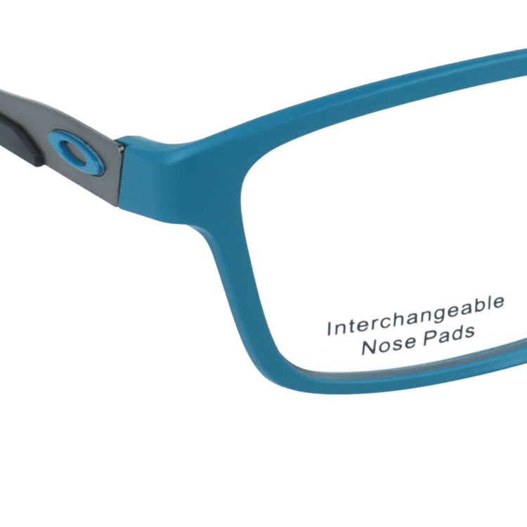 【選べる15色 ライトカラーレンズ】オークリー メガネフレーム メタリンク 伊達メガネ アジアンフィット OAKLEY METALINK OX8153-1257 57サイズ スクエア型 ユニセックス メンズ レディース【海外正規品】