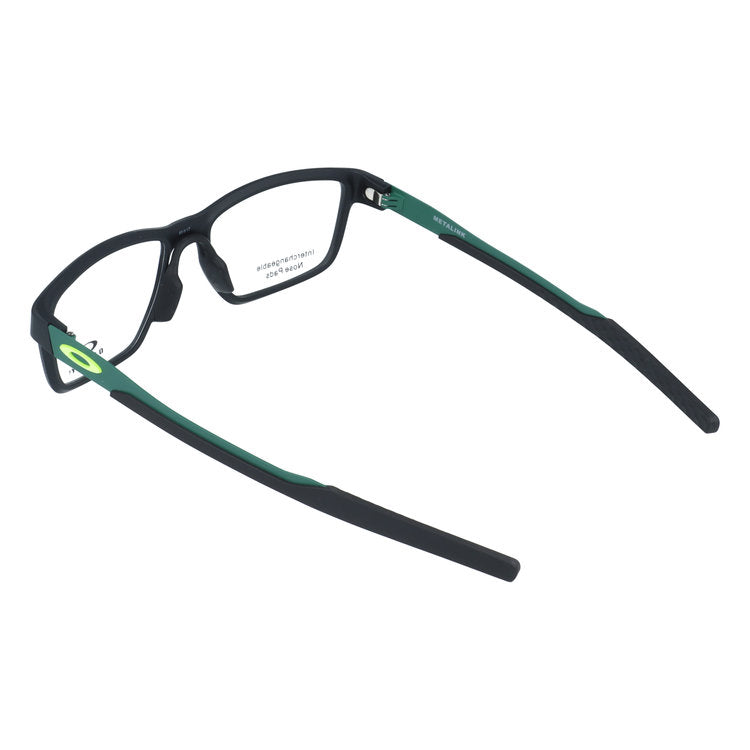 【選べる15色 ライトカラーレンズ】オークリー メガネフレーム メタリンク 伊達メガネ アジアンフィット OAKLEY METALINK OX8153-1355 55サイズ スクエア型 ユニセックス メンズ レディース【海外正規品】