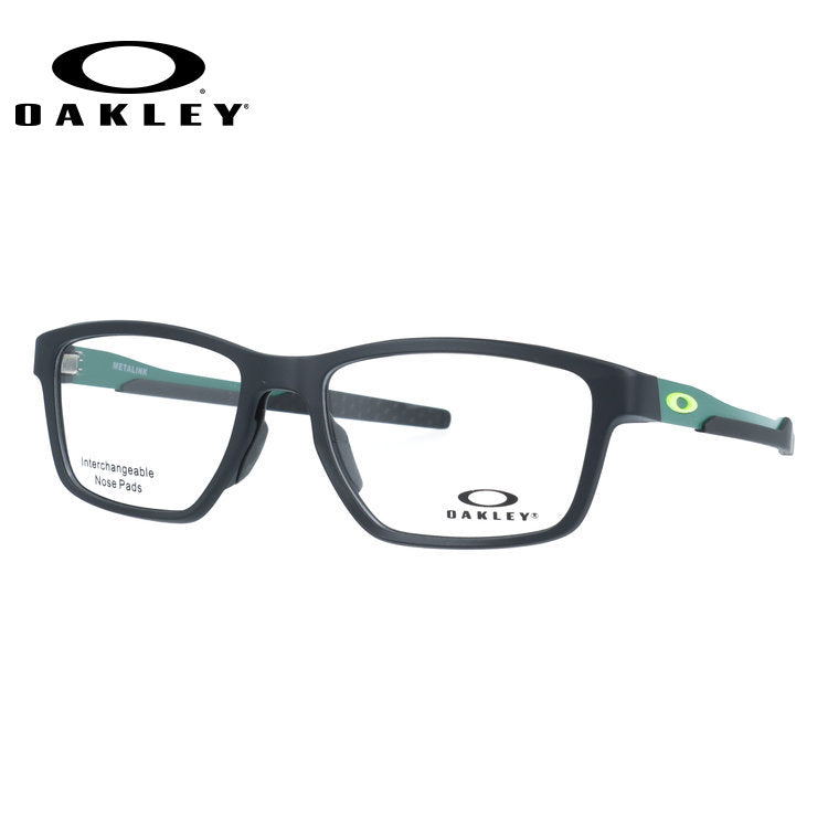 オークリー メガネフレーム メタリンク 伊達メガネ アジアンフィット OAKLEY METALINK OX8153-1355 55サイズ スクエア型 ユニセックス メンズ レディース