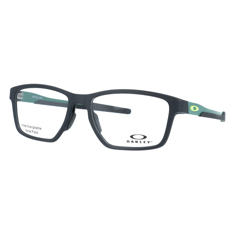 オークリー メガネフレーム メタリンク 伊達メガネ アジアンフィット OAKLEY METALINK OX8153-1357 57サイズ スクエア型 ユニセックス メンズ レディース
