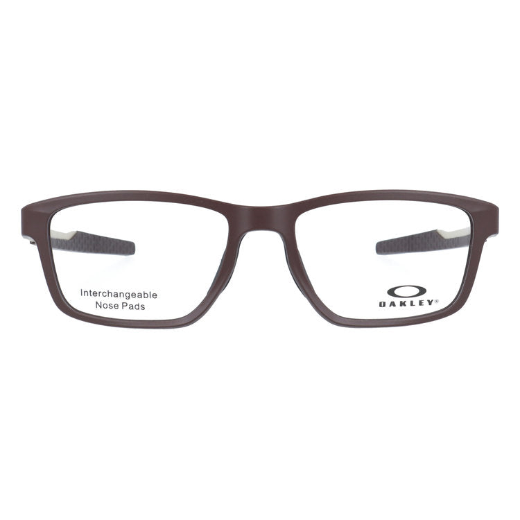 【選べる15色 ライトカラーレンズ】オークリー メガネフレーム メタリンク 伊達メガネ アジアンフィット OAKLEY METALINK OX8153-1453 53サイズ スクエア型 ユニセックス メンズ レディース【海外正規品】